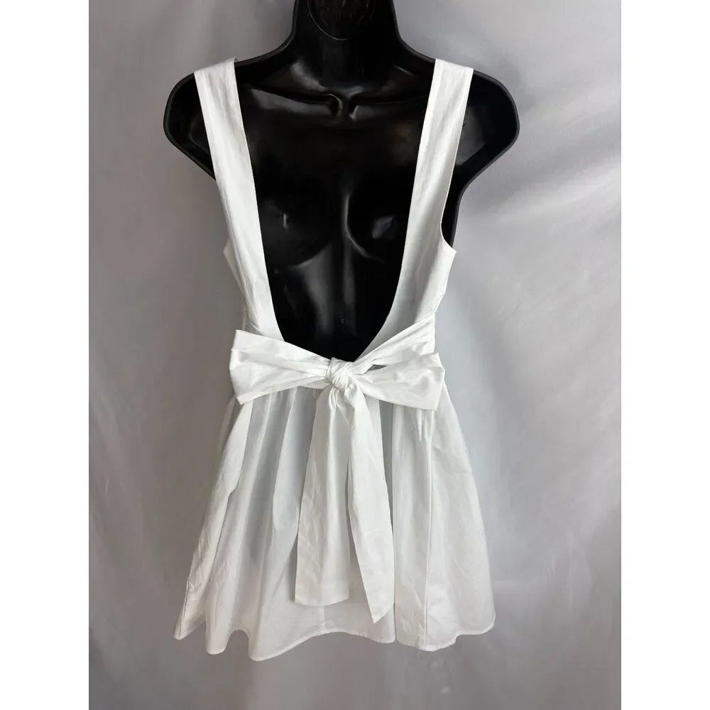 New White Mini Dress